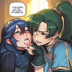 futanari futanari_only futa futa_only breasts patreon penis girly balls self_upload ai_generated highres high_resolution stable_diffusion dickgirl huge_breasts huge_boobs huge_ass huge_cock huge_balls huge_butt huge_thighs huge_penis huge_testicles medium_breasts medium_penis medium_ass sexy horny cock worship futa_sans_pussy muscular 1futa girl waifu_diffusion waifu anime anime_style hentai 1girl boobs curvaceous curvaceous_figure curvaceous_female curvaceous_body female female_focus shiny vagina voluptuous voluptuous_female big_breasts big_ass fit_female hourglass_figure pussy clitoris ai_assisted uncensored caption dialogue comic comic_page manga manga_page text text_bubble speech_bubble story 1girls sigabelle lyn_(fire_emblem) green_hair green_pubes green_pubic_hair pubes pubic_hair blue_pubic_hair lucina_(fire_emblem) fire_emblem fire_emblem:_three_houses fire_emblem_awakening fire_emblem_heroes fire_emblem_fates futa_on_female futa_with_female cum cum_in_mouth after_fellatio cum_on_tongue