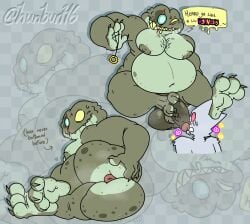 3_toes age_difference amphibia_(series) amphibian anonymous_character anthro anus balls belly body_hair butt captain_grime chest_hair claws disney english_text feet foot_fetish foot_on_head foot_on_penis foot_play frog genitals hi_res hypnosis male mind_control musk older_male pendulum penis presenting presenting_hindquarters puffy_anus solo text toad_(frog) toe_claws toes wsg_clover