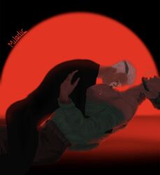 countryhumans third_reich_(countryhumans) soviet_union_(countryhumans) submissive_male dominant_male male/male gay gay_sex vampire blood