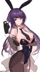 1girls 2d 2d_(artwork) 2d_artwork arm_under_breast arm_under_breasts belly_button big_boobs big_breasts black_bunny_ears black_bunnysuit black_hairband black_leotard black_necktie black_topwear breasts brown_legwear brown_pantyhose brown_tights bunny_costume bunny_ears bunnygirl bunnygirl_outfit bunnysuit busty busty_female busty_girl character_request cleavage collar collarbone copyright_request curvaceous curvaceous_body curvaceous_female curvaceous_figure curvaceous_hips curvy curvy_body curvy_female curvy_figure curvy_hips digital digital_art digital_drawing digital_drawing_(artwork) digital_media digital_media_(artwork) dokuro_deluxe drawing elbows eyebrows_visible_through_hair female female_focus female_only fingers groin hand_on_arm hand_on_own_arm head_tilt high_resolution highres hourglass_figure inguinal_crease inguinal_ligament large_boobs large_breasts lean_figure legwear leotard long_hair looking_at_viewer looking_sideways looking_to_the_side narrow_waist navel necktie pantyhose posing posing_for_the_viewer purple-eyed_female purple-haired_female purple_eyes purple_hair shoulders sidelocks simple_background skindentation slender_body slender_waist slim_female slim_waist solo standing thick_thighs thighs tights tilted_head topwear touching_arm upper_body voluptuous voluptuous_body voluptuous_female voluptuous_figure voluptuous_woman white_background white_collar white_wrist_cuffs wide_hips wrist_cuffs