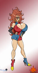 android 21 from dragon ball by sun1sol