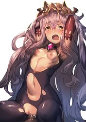 bodysuit breasts cum granblue_fantasy nipples penis pussy redcomet sex torn_clothes