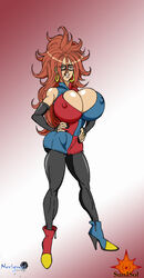 android 21 from dragon ball by sun1sol