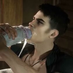 1boy 3d 3d_animated 3d_animation animated animation big_cock big_dick big_penis blowjob covered_in_cum covered_in_saliva cum dante_(dmc:_devil_may_cry) fellatio gay killystein male male_only necklace oral oral_sex preview saliva semen tagme veins_on_cock veins_on_dick veins_on_penis veiny_cock veiny_dick veiny_penis video