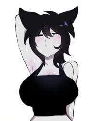 animated armpit_fetish armpit_sex armpits arms_up artist_name cum cum_on_body cumshot female female_only large_breasts oc roblox rubbing sweat sweaty_body tagme video vixnn
