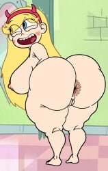1girls aged_up anus areolae ass barefoot bent_over breasts completely_nude completely_nude_female erect_nipples fat_ass female female_only full_body huge_anus huge_ass huge_breasts naked naked_female nipples nude nude_female open_mouth open_smile pussy rear_view rt34s sideboob smile solo solo_female star_butterfly star_vs_the_forces_of_evil