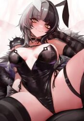 1girls 2d 2d_(artwork) 2d_artwork adult adult_female arm_support belly_button big_boobs big_breasts black_bunny_ears black_bunnysuit black_choker black_elbow_gloves black_gloves black_hair black_hairband black_legwear black_leotard black_long_gloves black_stockings black_thigh_highs black_thighhighs black_topwear blackhaired_female blunt_bangs breasts breasts_apart brown_legwear brown_pantyhose brown_stockings brown_tights bunny_costume bunny_ears bunnygirl bunnygirl_outfit bunnysuit busty busty_female busty_girl choker closed_mouth_smile collarbone digital digital_art digital_drawing digital_drawing_(artwork) digital_media digital_media_(artwork) dokuro_deluxe drawing elbow_gloves eyebrows_visible_through_hair female female_focus female_only gloves groin head_tilt high_resolution highres hololive hololive_english inframammary_fold inguinal_crease inguinal_ligament large_boobs large_breasts lean_figure legs_apart legs_spread legwear leotard long_gloves long_hair looking_at_viewer looking_down looking_down_at_viewer mature mature_female narrow_waist navel resting_arm shiori_novella shoulders simple_background sitting slender_body slender_waist slim_female slim_waist smile smiley_face smiling smiling_at_viewer solo solo_female spread_legs spreading_legs spreading_thighs thick_thighs thigh_highs thighband thighhighs thighs tights tilted_head topwear underboob upper_body virtual_youtuber vtuber vtuberfanart white_background white_bunny_ears white_hair white_hairband whitehaired_female yellow_eyes yelloweyed_female