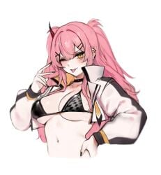1girls 2d 2d_(artwork) 2d_artwork adult adult_female bare_hands bare_hips bare_skin belly_button big_boobs big_breasts bikini bikini_top busty busty_female busty_girl character_request copyright_request curvaceous curvaceous_body curvaceous_female curvaceous_figure digital digital_art digital_drawing digital_drawing_(artwork) digital_media digital_media_(artwork) dokuro_deluxe