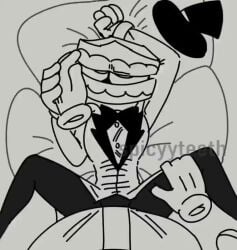 1boy 1cuntboy 2boys ahe_gao ahegao bed_sheet blush caine_(the_amazing_digital_circus) clothed clothed_sex cum cum_in_pussy cum_inside cumming cumming_in_pussy cumming_inside cumming_while_penetrated cuntboy cuntboy/male eyes_rolling_back fully_clothed grabbing_waist heart hearts_around_head heels holding_legs holding_pillow holding_waist hugging_pillow kinger_(the_amazing_digital_circus) legs_held_open legs_spread legs_up male male/male male_moaning male_only male_penetrating_male metallicfox0 moaning pillow pillow_grab pillow_hug pillows shorter_than_30_seconds shorter_than_one_minute size_difference sound sound_edit sound_effects spicyyteeth spread_legs spread_pussy tagme tears the_amazing_digital_circus video voice_acted