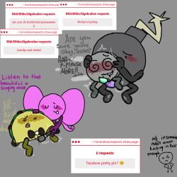 anal anal_juice anal_penetration anal_sex arms_behind_back arms_held_back arms_tied arms_tied_behind_back assisted_sex battle_for_dream_island begging begging_for_more bfdi bomby_(bfdi) bow_(ii) dialogue digital_art digital_drawing digital_drawing_(artwork) digital_media digital_media_(artwork) digital_painting_(artwork) dizzy_eyes drooling dw4evrr eyes_closed gay gay_anal gay_sex holding_another holding_onto_partner ii inanimate_insanity legs_apart legs_open legs_spread lesbian lesbian_couple lesbian_sex looking_at_another looking_at_partner looking_down looking_pleasured lying lying_on_back moaning moaning_female moaning_from_pleasure moaning_in_pleasure moaning_loud moaning_male nickel_(bfdi) object_shows on_back on_top_of_another osc pawpads paws penetration pinky_out pussy pussy_focus pussy_juice pussy_juice_drip pussy_juice_string riding riding_cock riding_dick riding_penis shaking shaking_legs shaking_lines sitting_down sitting_on_another sitting_on_floor sitting_on_lap sitting_on_penis sitting_on_person spread_legs taco_(ii) text tremble_lines tremble_spikes trembling trembling_for_pleasure trembling_legs trembling_lines trembling_pleasure trembling_spikes vibrator vibrator_on_pussy worried_expression worried_face worried_look worried_male yaoi yuri