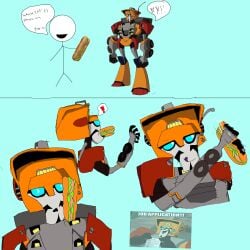 wreck-gar from transformers animated