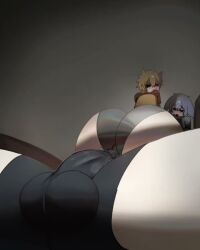 2boys 2d 2d_animation animated ass backsack balljob balls balls_in_underwear balls_touching bike_shorts clothed femboy frottage gay grinding grinding_on_penis grinding_through_clothes i_guess_bro male male/male male_only mp4 serpentccc sound tagme video yaoi