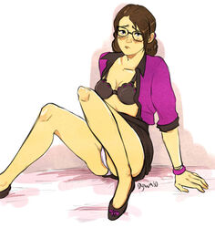miss pauling from team fortress 2 by dywaso