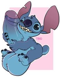 2026 4_fingers 4_toes alien anthro artist_name back_markings balls big_balls big_penis biped blue_balls blue_body blue_claws blue_eyes blue_finger_claws blue_fur blue_nose blue_pupils blue_toe_claws claws digital_drawing_(artwork) digital_media_(artwork) disney ear_markings erection experiment_(lilo_and_stitch) feet finger_claws fingers foreskin fur genitals glans head_tuft hi_res huge_balls huge_penis hugging_own_penis hugging_penis humanoid_genitalia humanoid_penis hyper hyper_genitalia hyper_penis lilo_and_stitch looking_at_viewer male markings no_sclera notched_ear one_eye_half-closed open_mouth open_smile penis penis_on_face pupils self_hug sharp_teeth simple_background small_tail smile solo stitch_(lilo_and_stitch) tail tbid teeth text toe_claws toes tuft