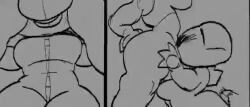 2girls blowjob dandy's_world deepthroat dino_snore_shelly futanari mrincocknito45 shelly_(dandy's_world) sound_effects starsnaughty tagme video voice_acted wagging_tail