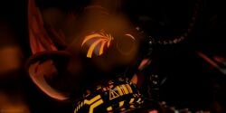 2024 2:1 3d_(artwork) 4_ears absurd_res alex_(starfieldapram) anthro bdsm bondage bound brown_body brown_fur canid collar digital_media_(artwork) fennix fur gas gas_mask hi_res hypno_visor hypnosis hypnotic_device hypnotic_gas inflatable_collar latex male mammal mask mind_control multi_ear padded_room solo starfieldapram tan_body tan_fur tube