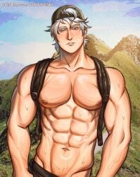 satoru gojo from jujutsu kaisen by vaile valley