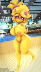 chica (cally3d) from fazclaire's nightclub by cally3d