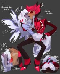 alastor (hazbin hotel) from hazbin hotel by kn1f33at3r
