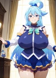 aqua (konosuba) from kono subarashii sekai ni shukufuku wo! by elisabeth cheria