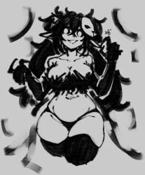 1girls breasts cleavage deep_owl deepwoken medium_breasts panties roblox roblox_game shigezie sketch source_request stomach tagme thick_thighs thighs