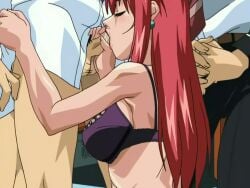 00s 1girls 2006 3boys age_difference animated anime_screenshot ass ass_shake bible_black bible_black_only black_thighhighs bra breasts classroom closed_eyes clothes_pull cum cum_in_mouth cumdrip earrings fellatio female female_teacher garter_belt garter_straps group_sex hentai_series indoors jewelry kneeling large_breasts lingerie lipstick long_hair mature_female multiple_boys multiple_insertions older_female_and_younger_male oral panties pants pants_pull penis penis_grab pubic_hair purple_eyes red_hair school sex sound straight tagme takashiro_hiroko teacher teacher_and_student testicles thighhighs uncensored underwear video