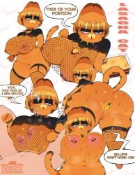 garfield the cat from garfield (series) by drunkrussianman
