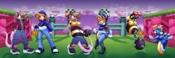 anton_(sonic_cd) badnik bodyswappedrobot poh_bee sega sequence sonic_(series) sonic_the_hedgehog_(series) thescytherslayer transformation