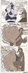 absurd_res anthro anthro_pred ass balls belly belly_humping big_belly big_breasts bodily_fluids bodily_noises body_outline breasts canid canine canis character_request clothing comic cum curvy_figure dialogue digestion digestion_noises digital_media_(artwork) duo english_text equid equine erection female female_prey fur generation_5_pokemon genital_fluids genitals hair hi_res humping imprint itskorrie korrie_(character) lingerie male male_pred mammal nintendo nude onomatopoeia open_mouth oral_vore penis pokemon pokemon_(species) rumbling_stomach sequence simple_background size_difference smile sound_effects stomach_bulge tail text tongue vore white_body white_hair wide_hips willing_prey wolf zebstrika