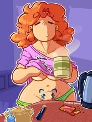1girls 2026 better_version_at_source big_breasts blush bodily_fluids breasts breasts_bigger_than_head breasts_out bulge_fondling catgirl chubby_female clitoral_hood clitoris coffee_cup comedy corner_masturbation cowboy_shot disheveled do_you_want_to_pet_my_cat_(meme) female front_view genital_fluids genitals hair_over_one_eye hi_res huge_breasts keyla_(patatadave) light-skinned_female light_skin long_hair loose_clothes marker morning nipples nude nude_anthro nude_female oc_character pajamas pantherine panties patata_dave permanent pussy pussy_cleavage pussy_on_table pyjamas rubbing_clitoris rubbing_pussy scratching scratching_boobs scratching_chest scratching_self secretly_loves_it simple_background sleep_wear sleeping sleeping_nude solo standing table tight_clothing vaginal_fluids vulva writing_on_body