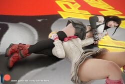 3d 3girls absurd_res arrogant asphyxiation ass ass_up beaten black_hair black_stockings blender catfight choking cling clothed clothed_female defeated dominant dominant_female domination dominatrix emilie_de_rochefort female female_domination female_only femdom femsub final_fantasy final_fantasy_vii final_fantasy_vii_remake fully_clothed head_between_thighs headscissors helpless highres humiliated humiliating humiliation jpeg jvfemdom knee_boots leg_lock leglock legs lezdom light-skinned_female light_skin long_hair looking_pleasured muscular muscular_thighs non-nude oral passed_out pinned pinned_down round_ass round_butt sadism sadistic sadistic_female sex short_hair smothering smothering_ass smug smug_face smug_grin stockings submission submission_hold submissive suffocation tekken tekken_8 thighs tifa_lockhart utter_domination white_boots wrestling yuri