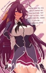 akeno himejima from high school dxd by pen-pen arts