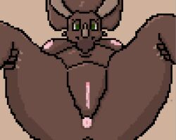 5up3rfr34k amblin_entertainment anthro anus areola brown_body ceratopsian ceratopsid chasmosaurine dinosaur female genitals green_eyes horn jurassic_park lying marginocephalian monotone_background navel nipples nude on_back ornithischian pink_areola pink_nipples prehistoric_species reptile scalie slightly_chubby solo spread_legs spreading triceratops universal_pictures universal_studios vulva
