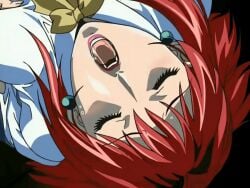 00s 1girls 2006 animated anime_screenshot bible_black bible_black_only blush breasts clitoral_stimulation closed_eyes clothes_lift covered_erect_nipples earrings female female_masturbation garter_straps grabbing_own_breast groping growing_breasts jewelry legs_apart lingerie lipstick masturbation masturbation_through_clothes mature_female open_mouth orgasm panties pen pussy_juice red_hair red_skirt saliva skirt skirt_around_belly skirt_lift solo sweat tagme takashiro_hiroko teacher thighhighs underwear