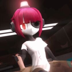 3d_animation alternate_version_available animated animation cock cute different_angle emotionless expressionless garry's_mod handjob lisedoub looking_at_penis looking_away loop mini_sentry mini_sentry_chan_(zzwz) no_emotion red_eyes red_hair red_light robot robot_girl robot_humanoid tagme team_fortress_2 tsundere