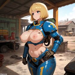 vault girl from fallout by (titancore)