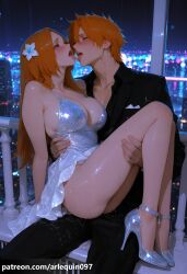 ichigo kurosaki from bleach by arlequin097