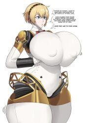 aigis (persona) from persona by emmarrgus