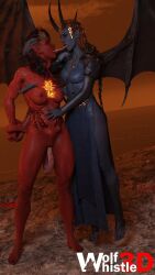 2girls 3d 3d_(artwork) 3d_model baldur's_gate baldur's_gate_3 blue_body cfnf clothed_female_nude_female dominant_female female female/female female_focus female_only female_penetrated femdom femsub humanoid karlach lesbian_domination lesbian_kiss mizora naked naked_female nude nude_female red-skinned_female red_body red_skin submissive_female tiefling tiefling_girl wolfwhistle3d yuri