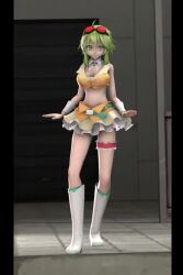 1futa 3d animated balls balls_under_clothes big_penis bottomless_skirt clothed embarrassed embarrassed_nude_futa flaccid futa_only futanari green_hair gumi lera_sfm_(artist) megpoid_gumi mp4 no_sound penis penis_under_clothes penis_under_skirt short_hair skirt tagme video vocaloid