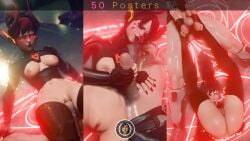 1boy 1girls 3d ahe_gao big_ass big_penis d.va demon_girl demon_horns demoness dust_particles feet female_on_top footjob grinding_on_penis handjob image image_set magic_circle medium_breasts overwatch overwatch_2 ponytail red_eyes red_hair semi_nude smoke soldier_76 soles tentacle thigh_sex tied_arms tied_up trsensualstudio watermark