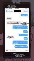 9:16 big_ass big_breasts big_penis bully cheating cheating_mother cheating_wife comic corruption cuckold cuckolded dark-skinned_male mature_female milf mom_with_bully motherly_cuckold netorare not_enough_milk_(artist) ntr original original_character texting