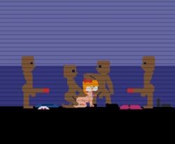 1girls 4boys aged_up ambiguous_penetration animated bald black_body blonde_female blonde_hair bowtie clothing_aside cum cum_inside elizabeth_afton five_nights_at_freddy's five_nights_at_freddy's_4 forced forced_exposure forced_oral forced_partners green_eyes jerking jerkingoff masturbating masturbation music nude nude_female nude_male oral pixel_(artwork) pixel_animation pixel_art rape tagme theevilfallenone video