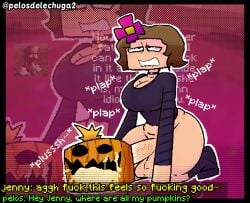 big_penis cum_in_pumpkin cumming cumming_inside cumshot fucking_pumpkin futa_only futanari futanari_masturbation gocktober jenny_belle_(slipperyt) minecraft pelosdealgodon pumpkin pumpkin_masturbation shitpost