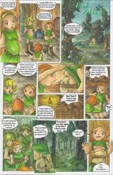 bad_zelda_ii clothing comic fado fado_(ocarina_of_time) kokiri ocarina_of_time passage pregnant skirt the_legend_of_zelda