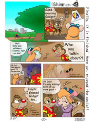 chip chip_'n_dale_rescue_rangers comic dale disney gadget_hackwrench