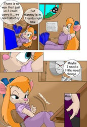 chip chip_'n_dale_rescue_rangers comic dale disney gadget_hackwrench