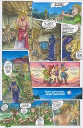 bad_zelda_ii clothing comic dress four_swords link link_(ocarina_of_time) nintendo ocarina_of_time passage pregnant princess_zelda the_legend_of_zelda toon_link young zelda_(a_link_to_the_past)