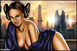 natalie portman from revenge of the sith by shabby blue