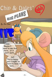 chip chip_'n_dale_rescue_rangers comic dale disney gadget_hackwrench